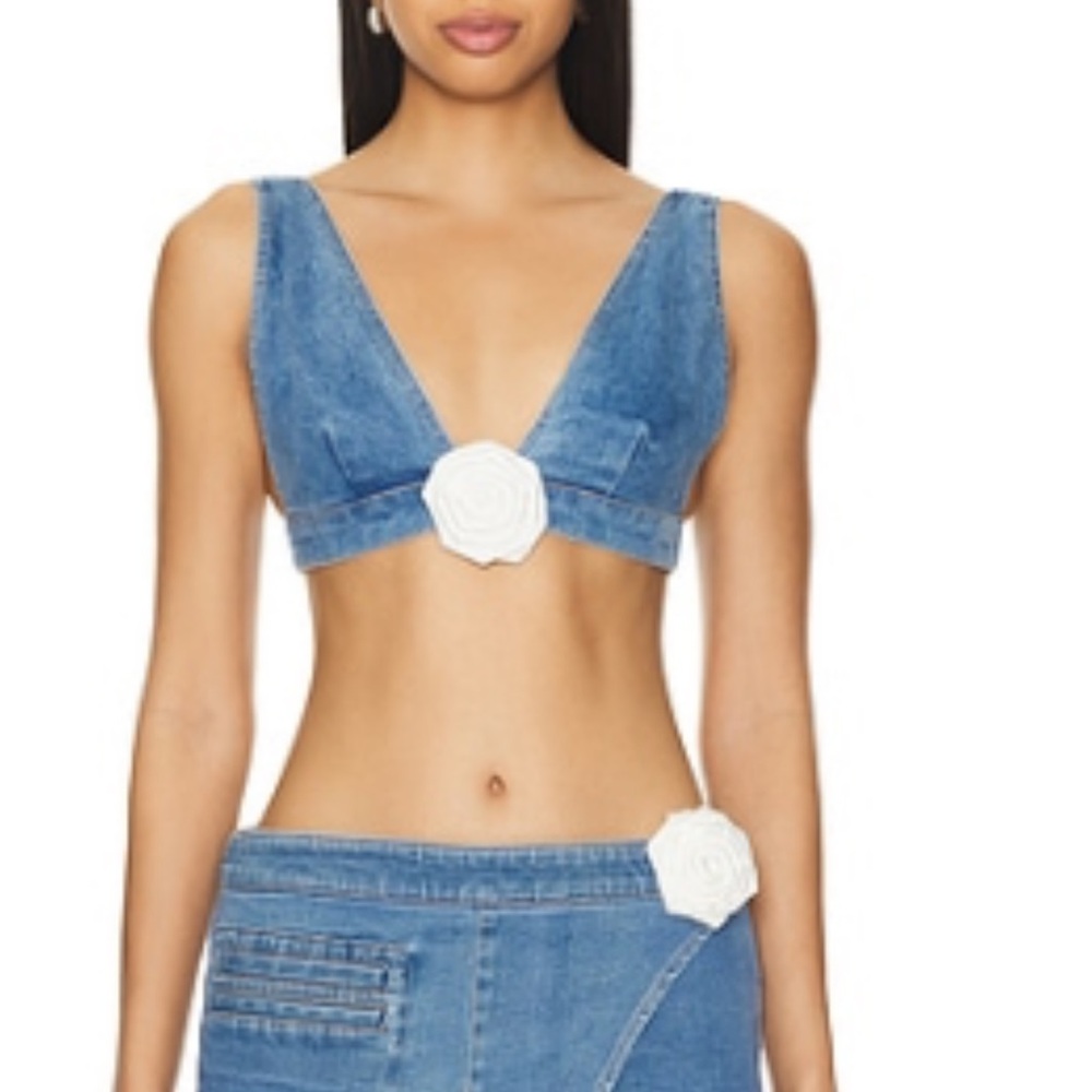 Lovers and Friends Blue Denim Set